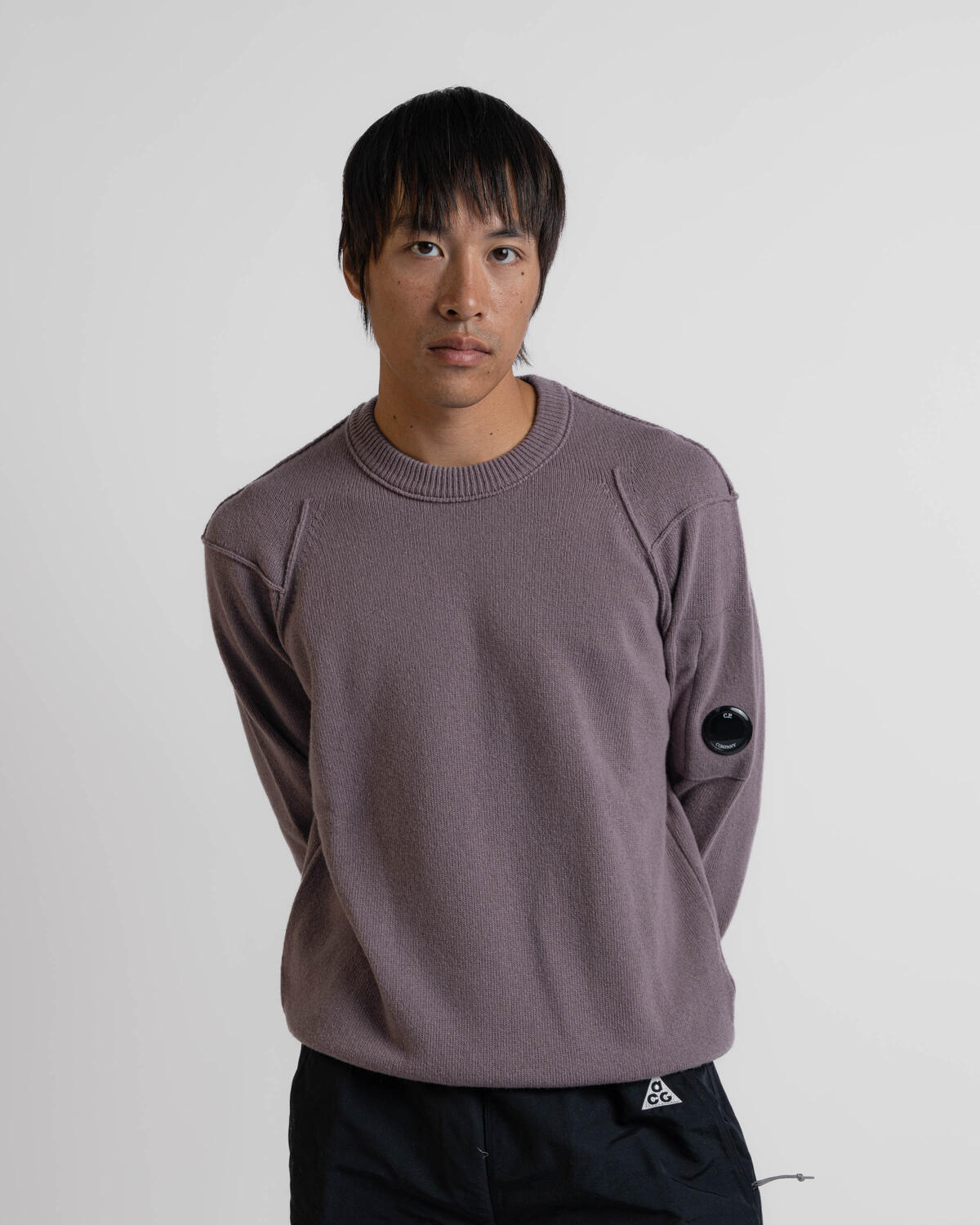 C.P. Company LAMBSWOOL GRS CREW NECK KNIT C.P. Company LAMBSWOOL GRS CREW NECK KNIT